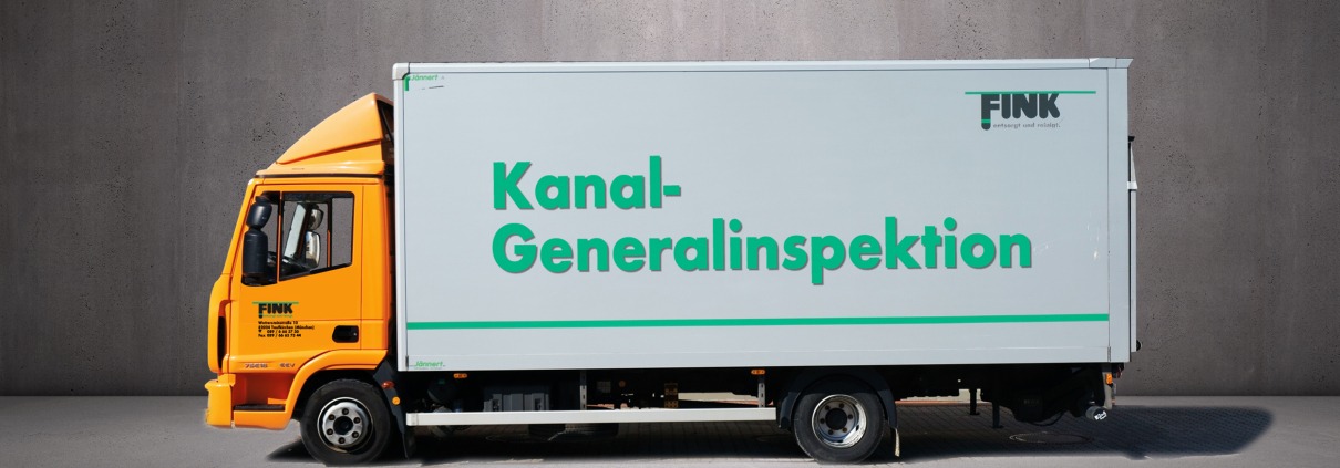Generalinspektion mit Spezial Fahrzeug Kastenwagen und Hebebühne der Fa. Fink